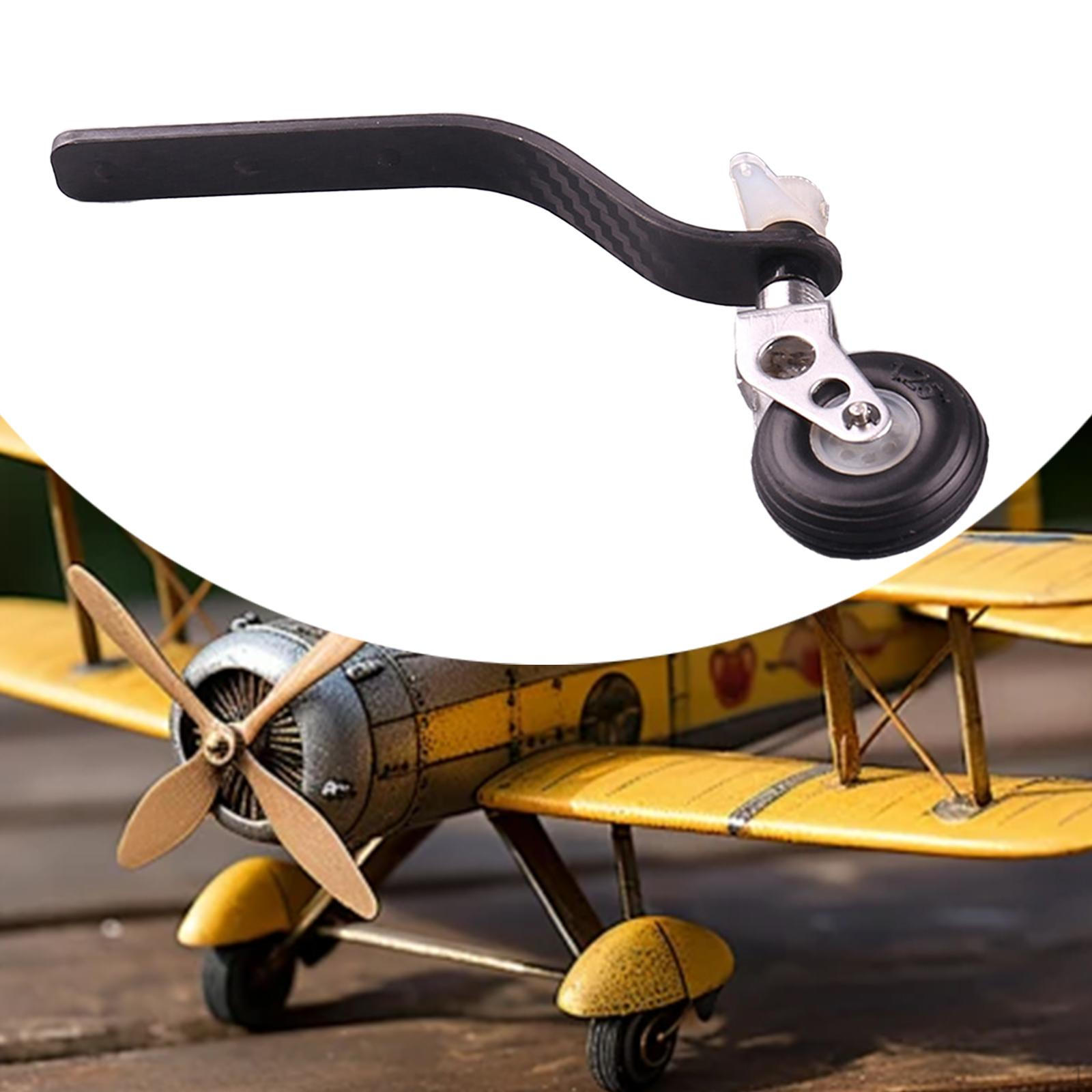 

Аксесуари для хвостового колеса шасі з вуглецевого волокна з кріпильними гвинтами для газового літака RC 50CC