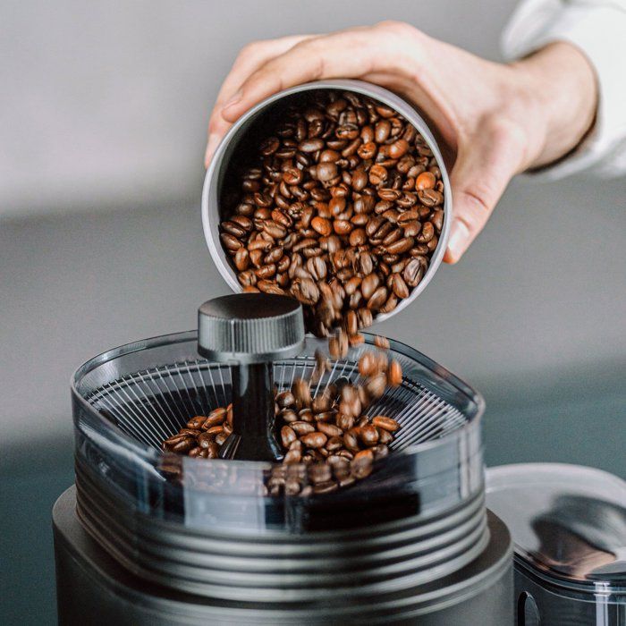 Cafetière filtre avec moulin intégré - melitta - aromafresh glass pro 1030-01 - 10 tasses - 1 130 w - noir