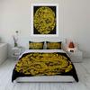 Dragon Pattern Decor Set Soft Comfortable Duvet Cover Bedding Set Included 1*Duvet Cover & 2*Pillowcases, Gift