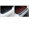 Carbon Fiber Rubber Rear Bumper Sill Plate Protector For Toyota Camry 2018-