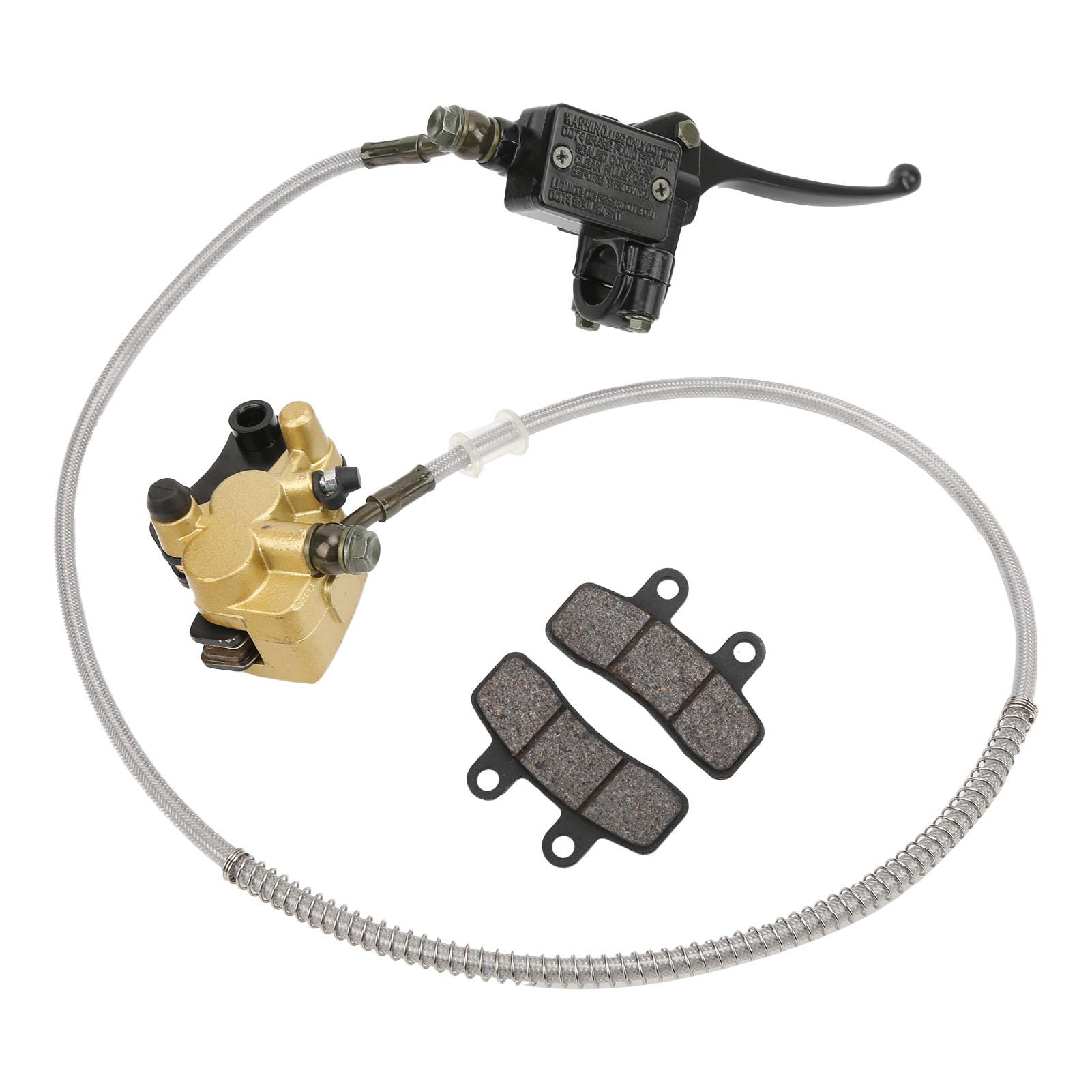 

Front Disc Brake Master Caliper with Pad Assembly Replacement for Jetmomo 50cc 70cc 90cc 110cc 125cc Dirt Bike