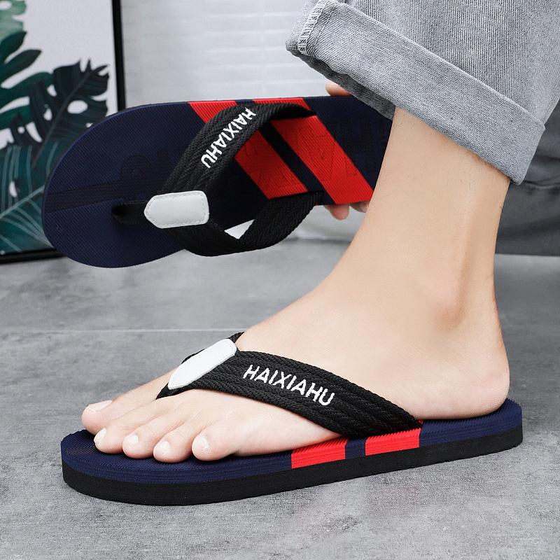 New Sandals Shoes Men Summer Men Flip Flops High Quality Beach Sandals Anti-slip Zapatos Hombre Casual Shoes Man Slippers