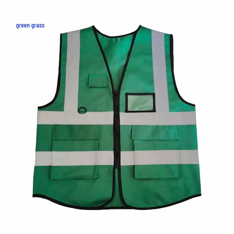 13-Color Functional Multi-Pocket Reflective Safety Vest