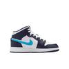 (GS) Air Jordan 1 Mid 'Obsidian White' Kids' DQ8423-404