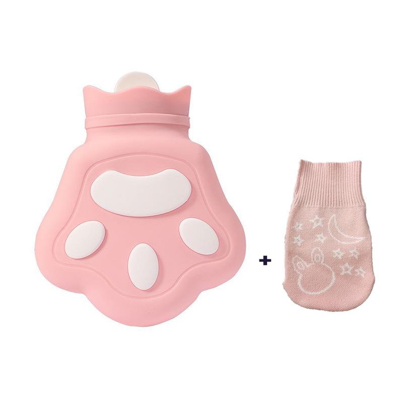 Silicone Bear Paw Microwave Hand Warmer & Hot Water Bottle