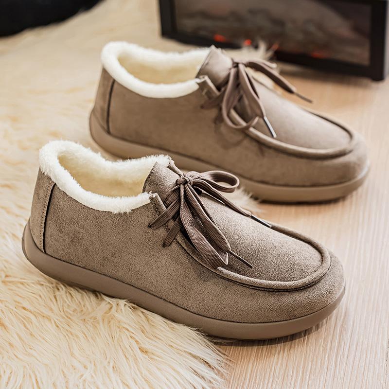 

new men s snow boots, warm and comfortable cotton shoes, loafers Comfortable Soft Sole Non slip Design Fashion Style Daily Wear Footwear for Men Women 39