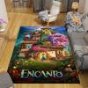 1pc Encanto Pattern Carpet Area Rug Non-slip Carpet Hand Washable Floor Mat Suitable For Living Room Bedroom Home Decor Room Decor Christmas