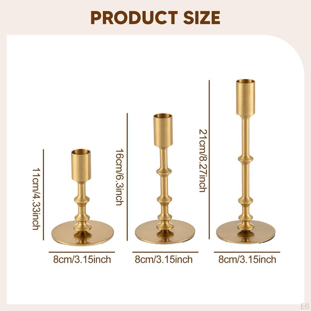 Ljusstake Kandelaber Antik Jubileum Enkel Ställning Ljusstake för Dekoration