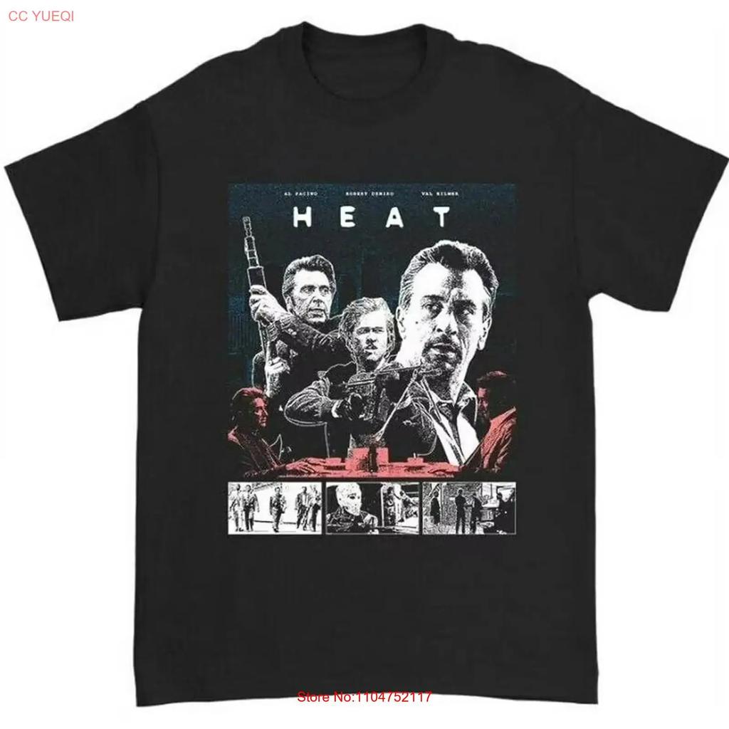 Heat Movie T Shirt Size S XL Vintage Washed Versatile Casual Fashion Graphic Top For Everyday Wear Slightly Stylish