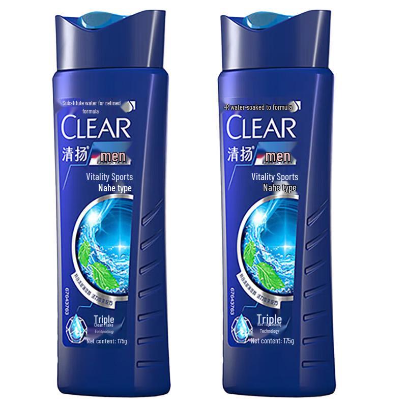 Clear Активный Спорт Мята Шампунь против перхоти