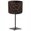 GIA TABLE LAMP, COPPER PATTERN LAMPSHADE