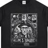 Beatnik William S. T-shirt Grafica Burroughs | Camicia Collage Letterario Dark Academia