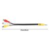 3,5mm na 3 RCA kabel Video komponentní AV adaptér kabel pro TCL TV 3,5mm na RCA Červený Bílý a Žlutý Samice Video kabel TV Set