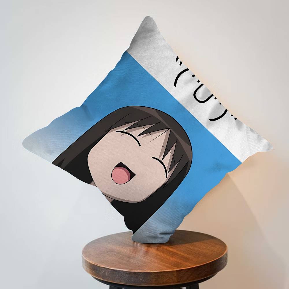 Azumanga Daioh Cushion Cover Inches Farmhouse Decor Home Throw Pillow Covers for Couch Decorations