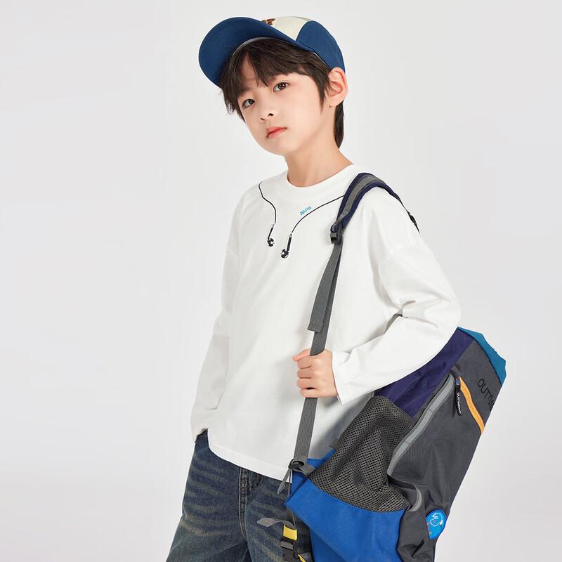 Duoduo Home Boys' Pure Cotton Long Sleeve Casual T-Shirt