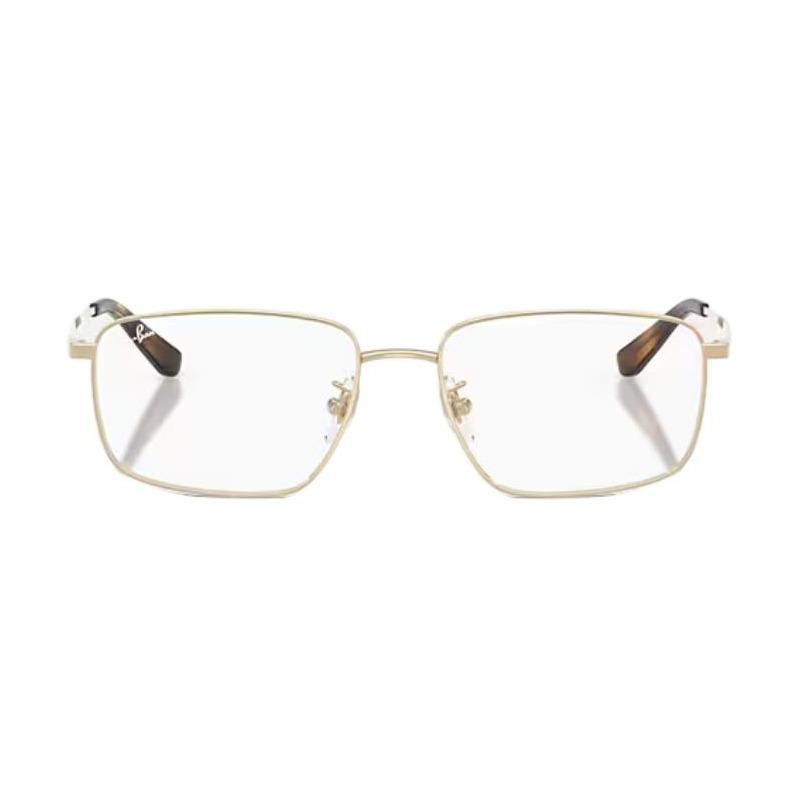 RAYBAN Metal Square Prescription Optical Glasses Frames Unisex Couple Style RX6524D 2993 56-17