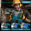 YOFIDRA Brushless 26MM Electric Hammer Impact Drill 8000IPM Multi-Screwdriver Rotary Drilling Tool For Makita 21V Battery Pin