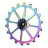 LiShi 17T Seven-Color Ceramic Bicycle Guide Wheel