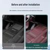 Wireless Charging Pad & Non-Slip Gear Shift Storage for NIO ES8: Fits 26 Models, Full Console Wrap Modification