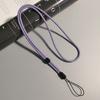 Adjustable Long  Solid Color Charm Phone Strap Lanyard Sling Pendant Neck Band Shoulder Cord Anti Loss Rope Hang Fluorescence