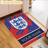 Custom Name England National  Rug, Office Rug, Chair Rug, Carpet for Living Rooms, Doormat Game Rug Home Decor Christmas Gifts