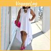Size Dress Fashion Womens Plus Temperament Sleeveless Sexy Round Neck Comfortable Casual Dresses