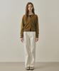 Wednesdayoasisforwomen Cashmere Blend Lettering Knit Cardigan_Olive(Wc25-Kn46)