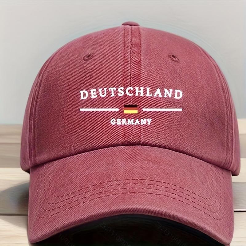 

Модная бейсболка с принтом Винтажная папина кепка с немецкими геометрическими узорами Идеально подходит для активного отдыха на природе One Size