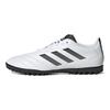 adidas Goletto 8 VIII Round Toe TF (Rubber Studs) Hard Ground Artificial Grass Composite Material Soccer Shoes Unisex Soccer Shoes White Black GY5774