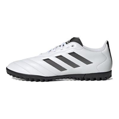 Goletto 8 VIII Bico Redondo TF (Pinos de borracha) Chuteiras de Futebol Unissex de Material Composto para Grama Artificial de Terreno Duro Branco Preto GY5774