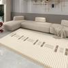 Modern Simple Design Printing Carpet for Bedroom Living Room Decor Home Hotel Entrance Doormats Kitchen Lounge Washable Area Rug