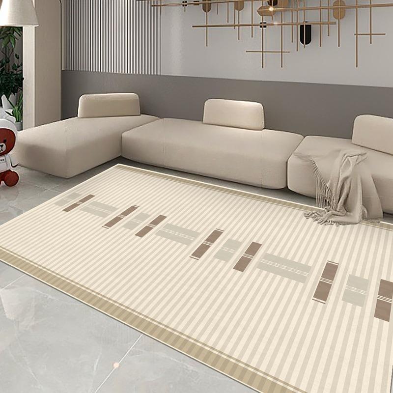 Modern Simple Design Printing Carpet for Bedroom Living Room Decor Home Hotel Entrance Doormats Kitchen Lounge Washable Area Rug