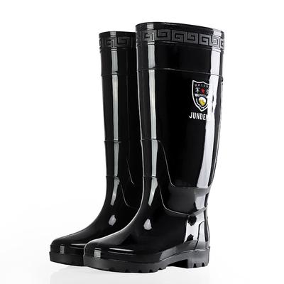 Durable Oil Acid Resistant Rain Shoes Work Boot with Plastic Sole
