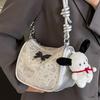 Fashion Exquisite New Soft Durable Handheld Large Capacity Senior Texture Soft Durable Outdoor Commuting Light Luxury Bag