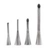 4PCS Pointed Tip Cream Puff Piping Nozzle Long Nozzle Tip Eclair Piping Tip  Cake Cream Puff Filling