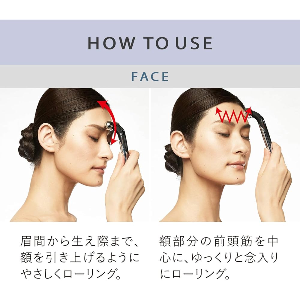 MTG ReFa Active Digit Facial Roller White  [Genuine Product]