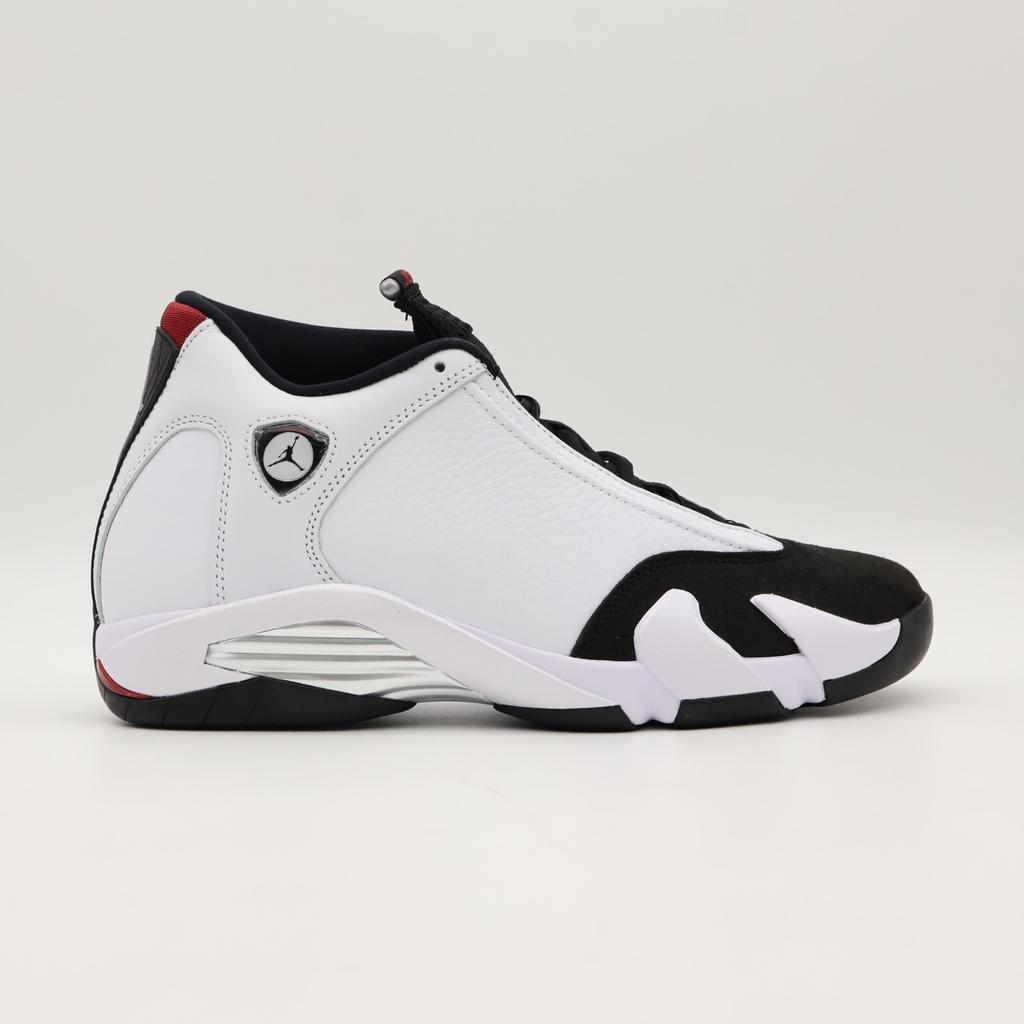487471-160 Nike Air Jordan 14 Retro Black Toe (Herren)