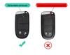 Dodge Journey Key Case Protective Shell for 2013-2016 Remote Control