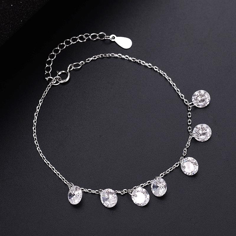 Personalized Retro Box Chain Bracelet - Elegant Silver, Versatile Japanese-Korean Inspired Couple's Jewelry for Women