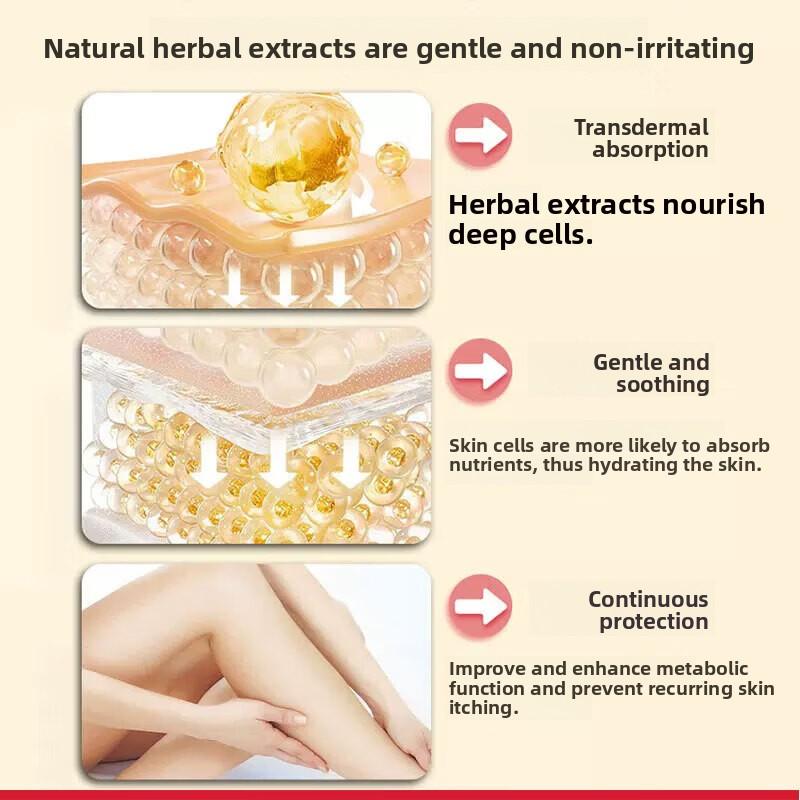 Skin Itching Anti-Itching Soothing Cream for Hips, Back, Thighs, Whole Body Itching