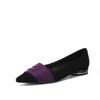 Fashion 2025 Fashion Spring and Autumn Shallow Mouth Comfort Rhinestone Temperament Pointed Toe Soft Sole Women's High Quality Shoes