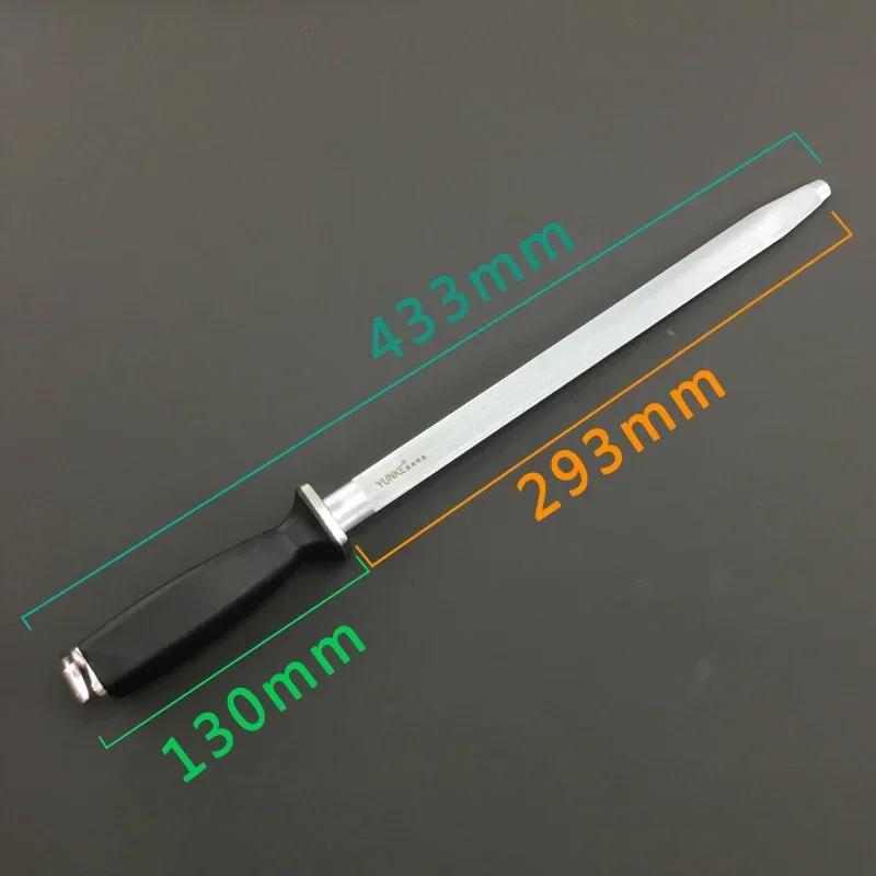TAIDEA 12 Inch Knife Sharpening Rod Musats Ceramic Professional Kitchen Knives Carbon Steel Sharpen Marching Sharpening Steel
