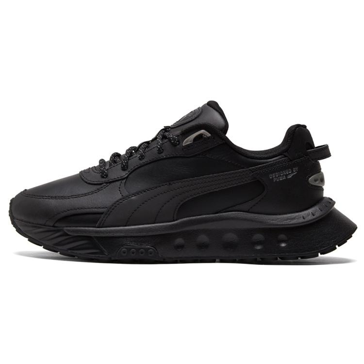 PUMA Wild Rider Reflective Black Running Shoes Black Men s 383728-02 EU 37
