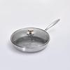 San Jiaolong Shengmeier 30cm Healthy Non-Stick Stainless Steel Frying Pan