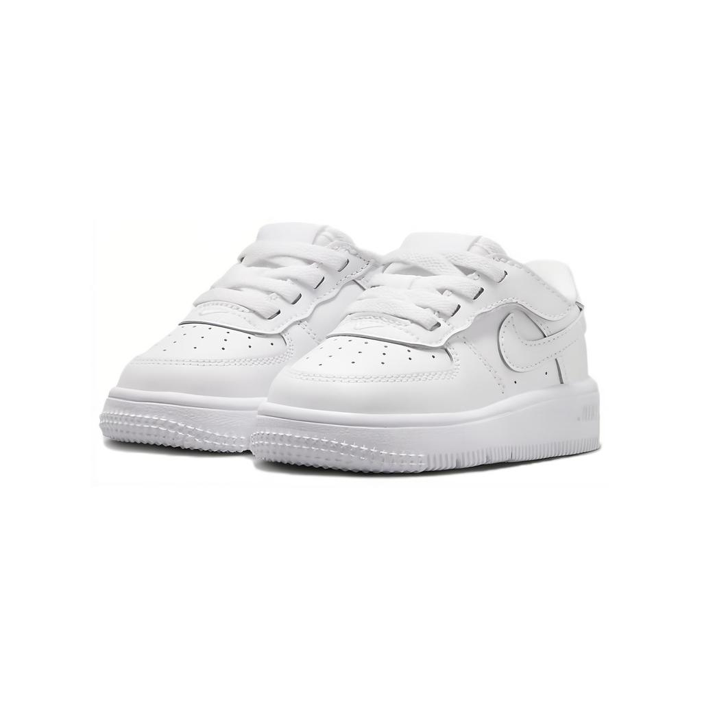 Nike Force 1 Low EasyOn TD Triple White Baby Sneakers FN0236-111