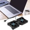 Notebook Cooling Pad Light Octopus USB Foldable Practical Cooler Laptop Cooling Fan