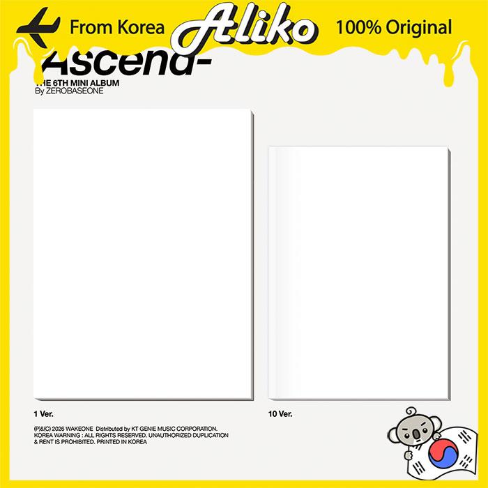 [pre-order] ZEROBASEONE 6th Mini Album - Ascend- (Photobook Ver.)