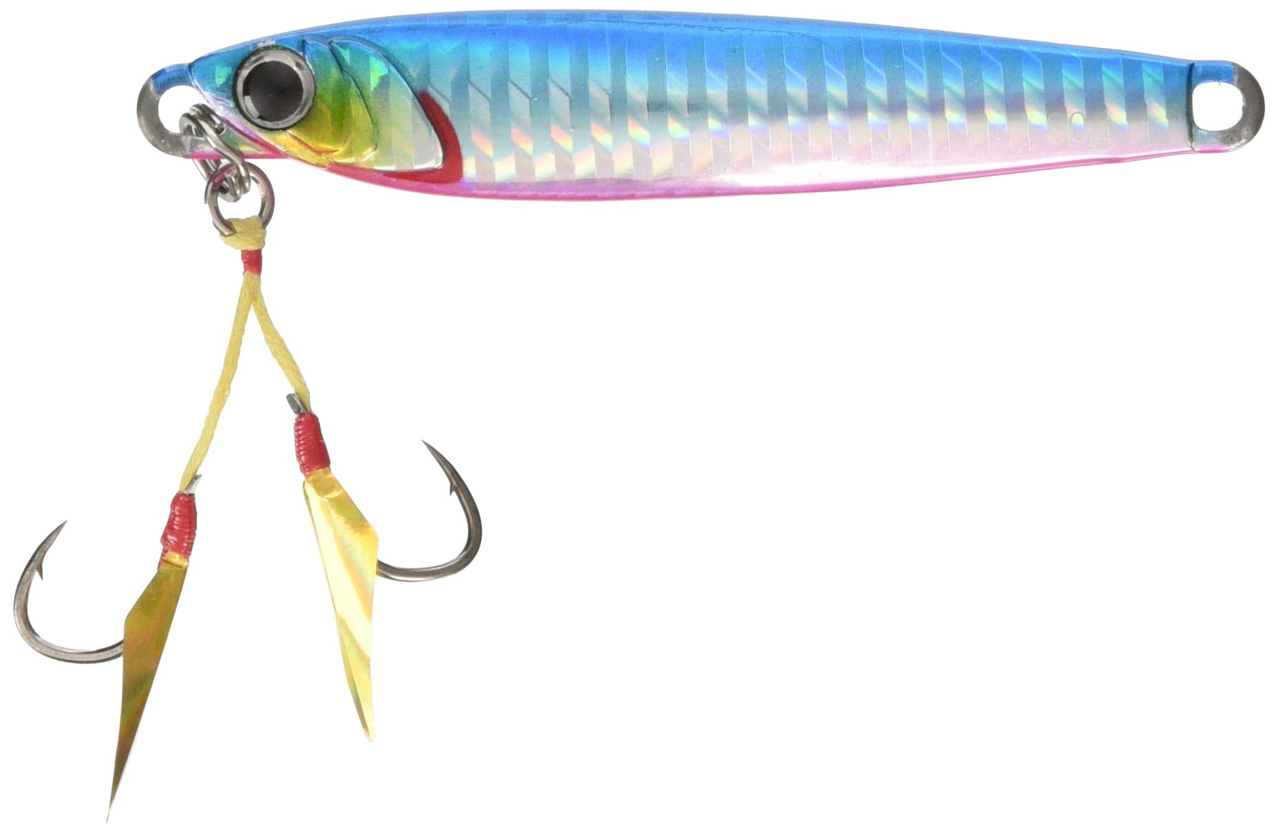 

JACKALL Metal Jig Raspatine TG 76mm 80g Blue Holo Lure Pink/Border