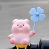 Cute Handlebar Ornament Adorable Attractive Animal Shape Motorcycle Bike Handlebar Decoration Pig