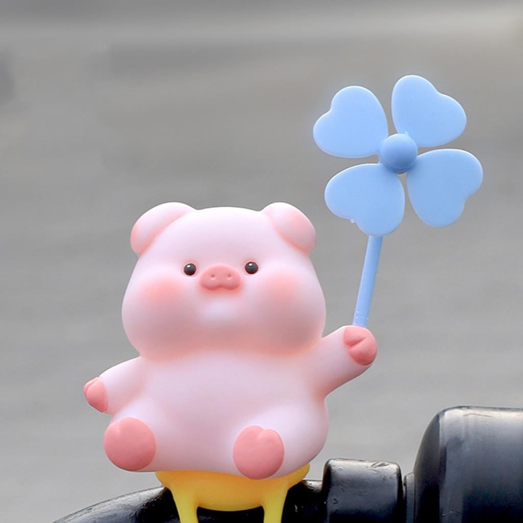 Cute Handlebar Ornament Adorable Attractive Animal Shape Motorcycle Bike Handlebar Decoration Pig